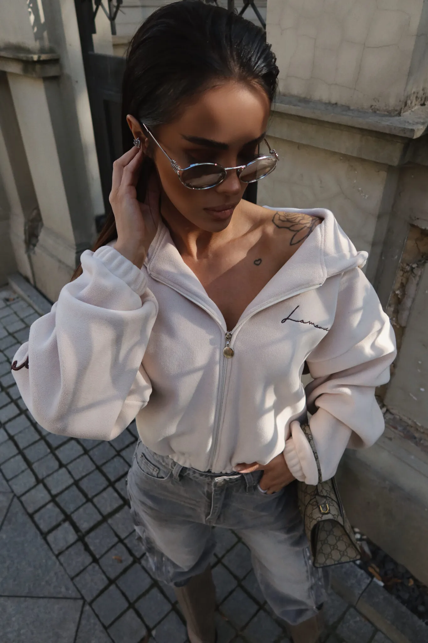 Bluza La Manuel Snug beż