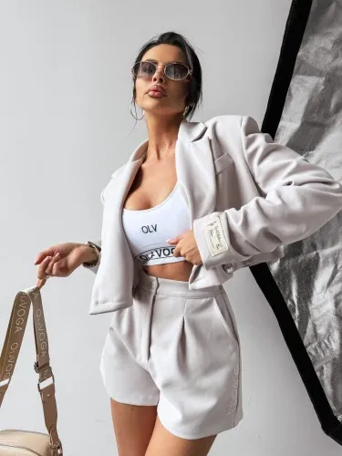 Żakiet OLAVOGA Sangria szary