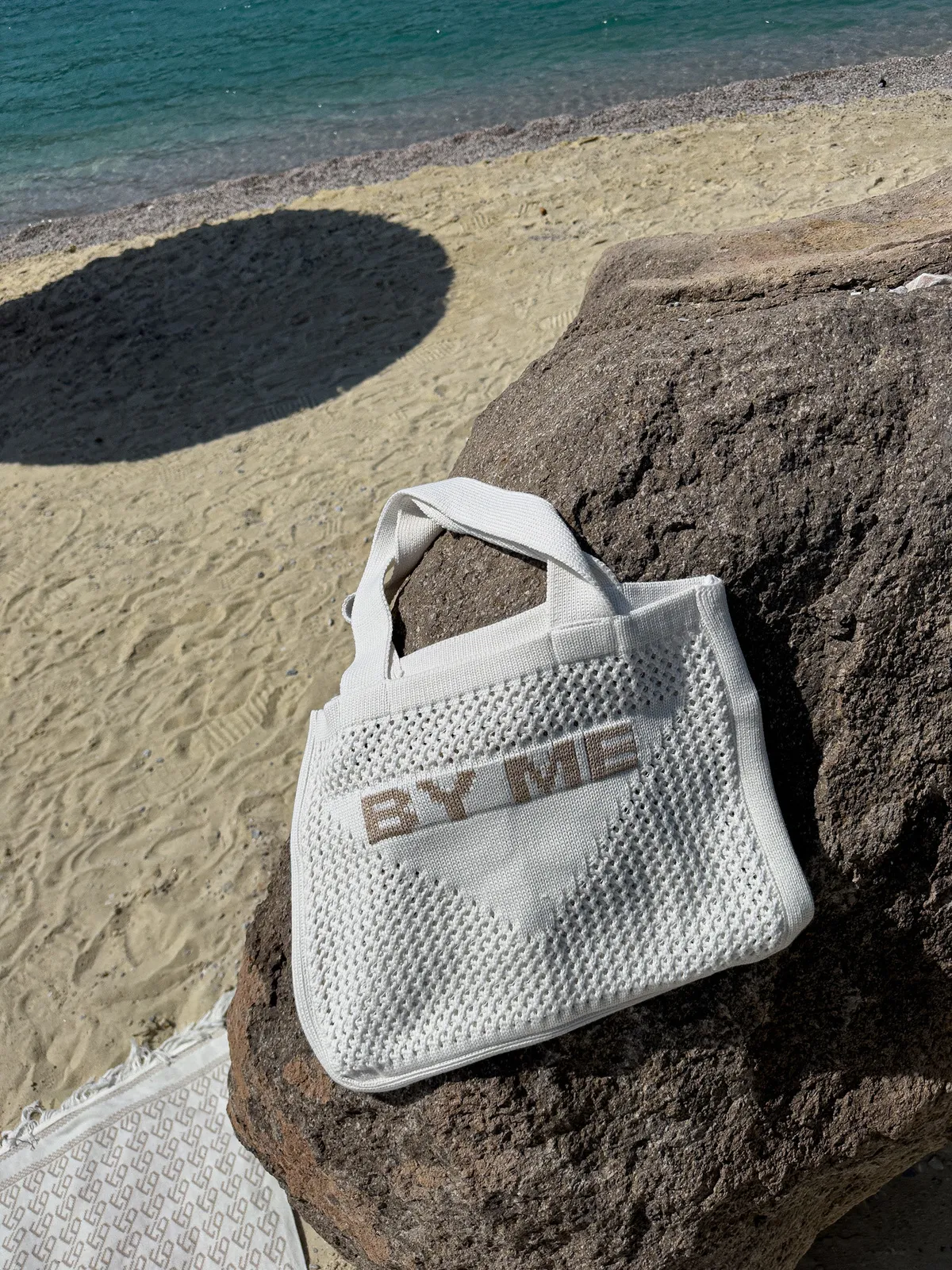 Torba plażowa By Me ecru