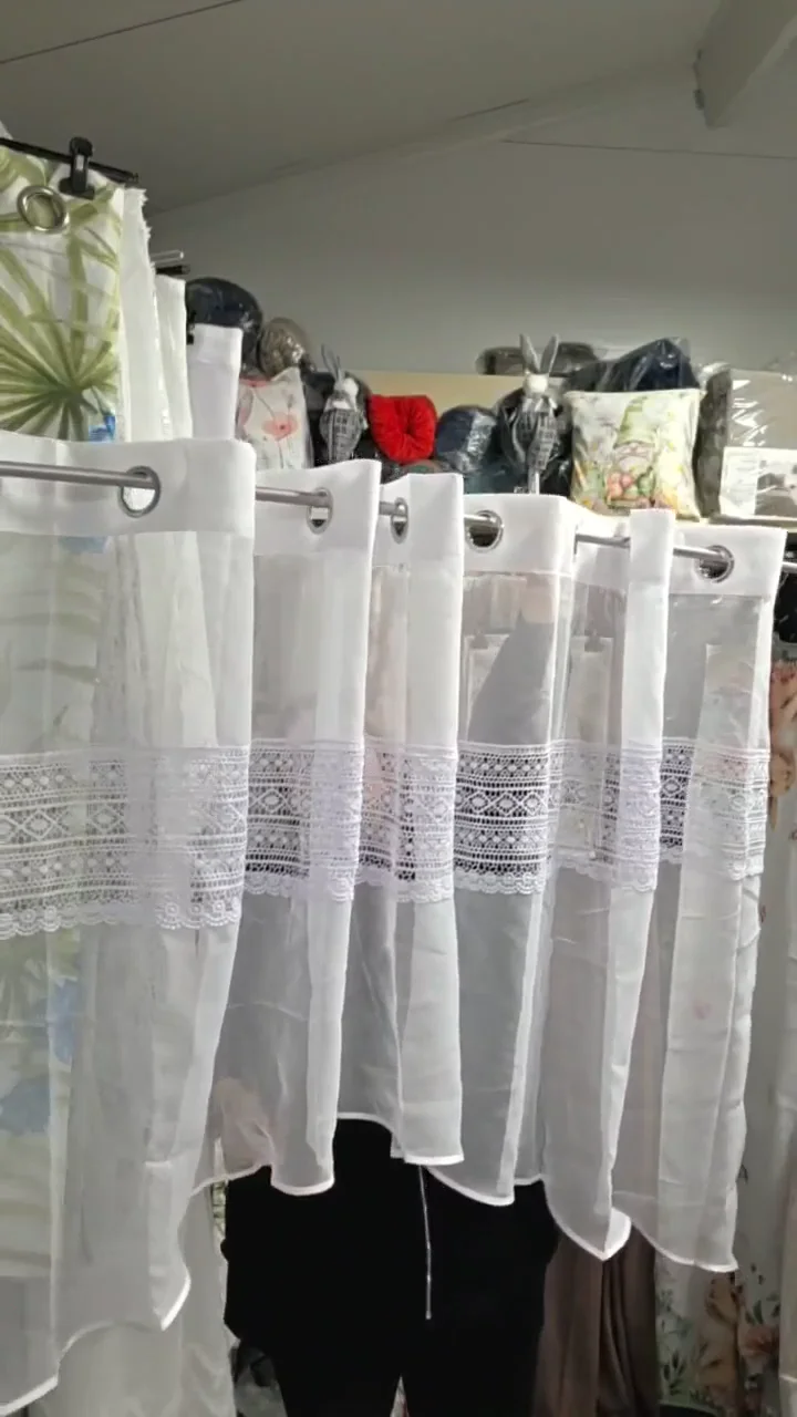 łuk etamina z giiura na przelotkach 300x120cm