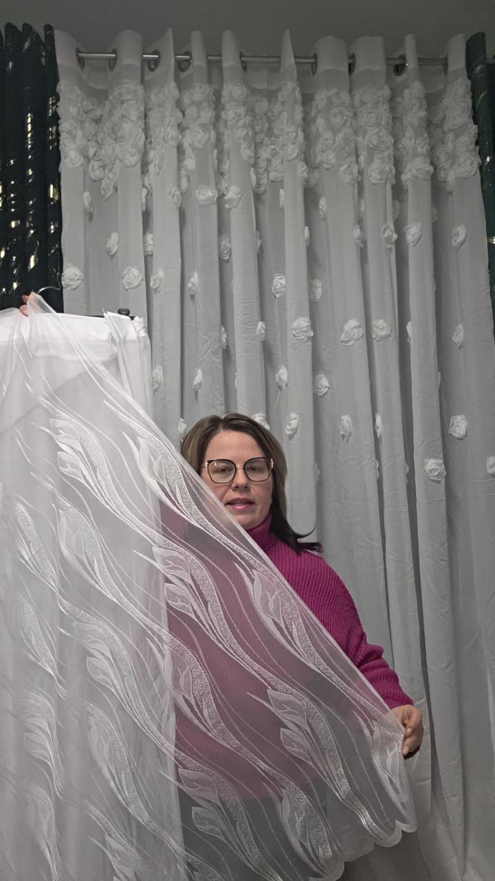 Firanka żakardowa 400x180cm