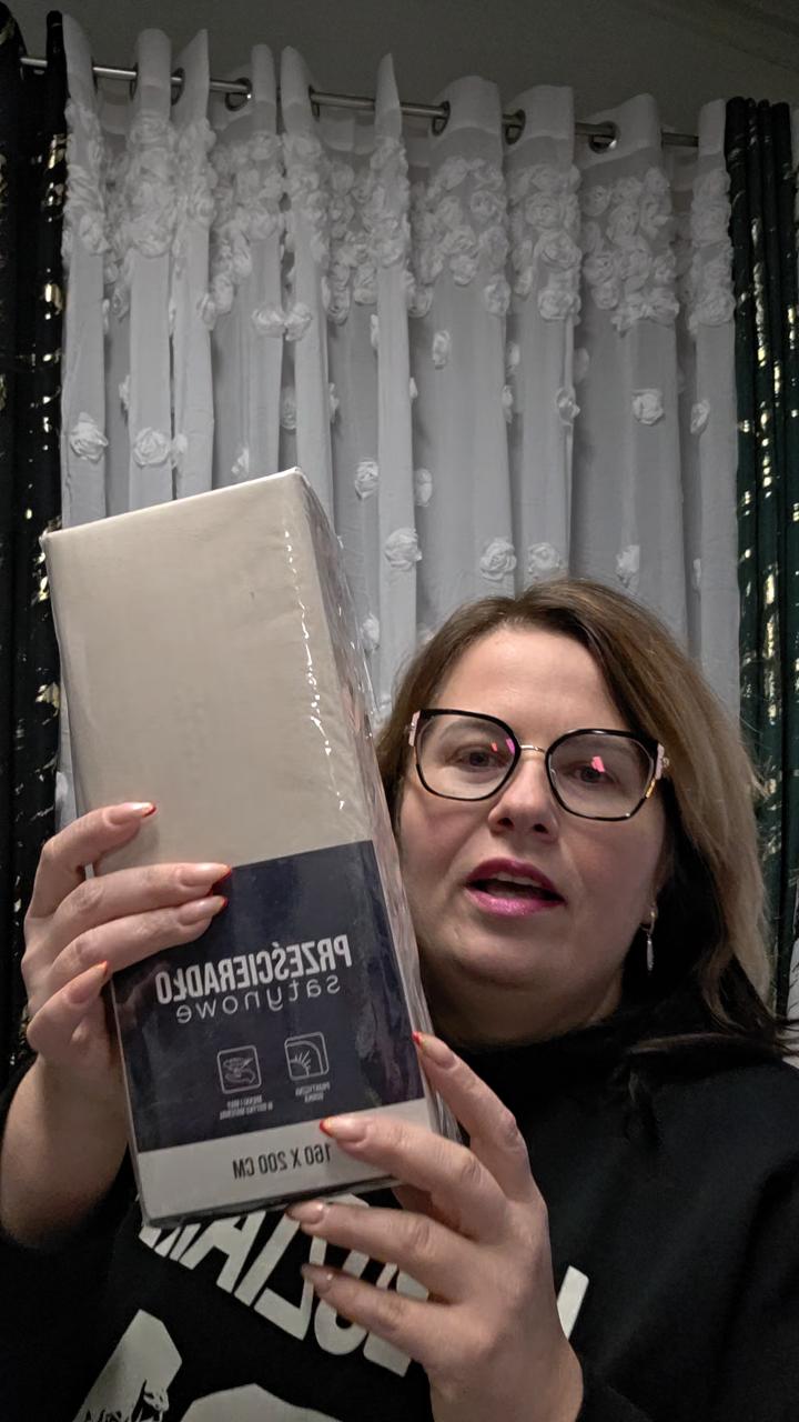 Prześcieradło 160x200 beż  gumką 