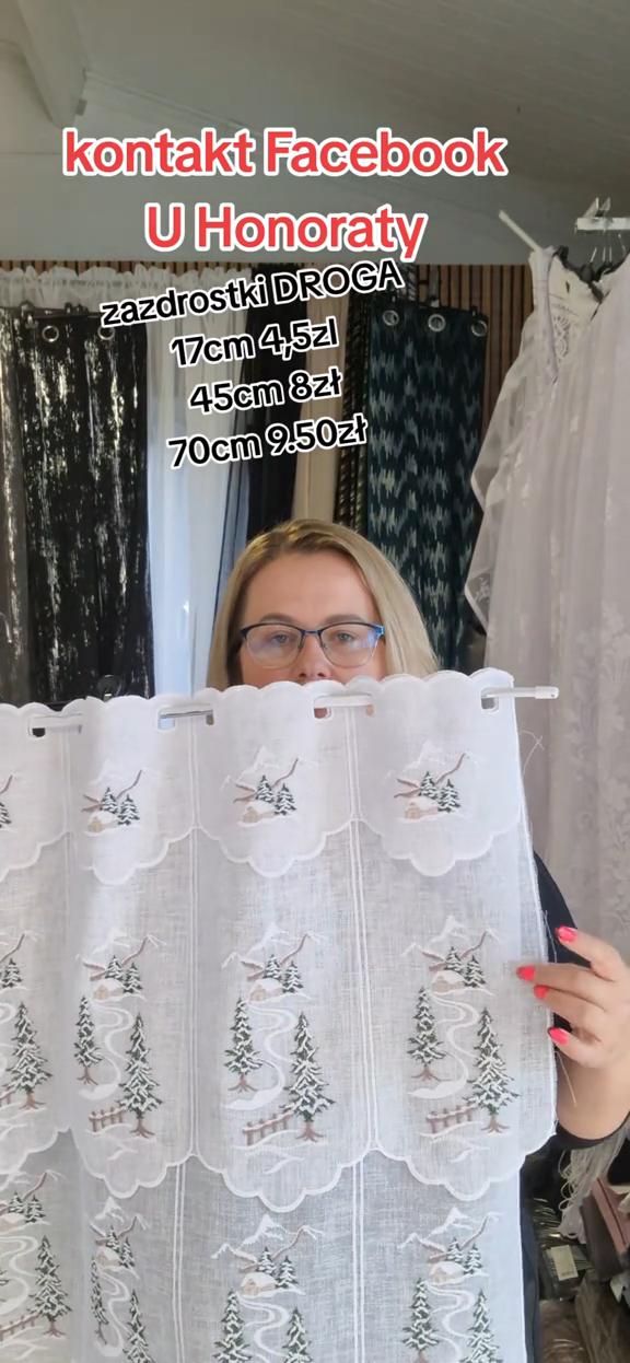 Zazdrostka droga zimowa haft
