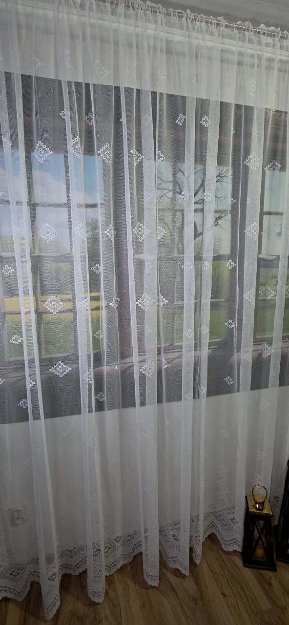 Firanka żakard 400x250cm 