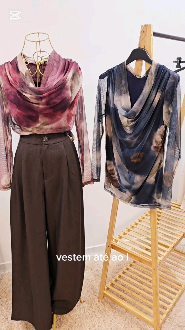 1322 CAMISOLA A VESTIR ATÉ AO L