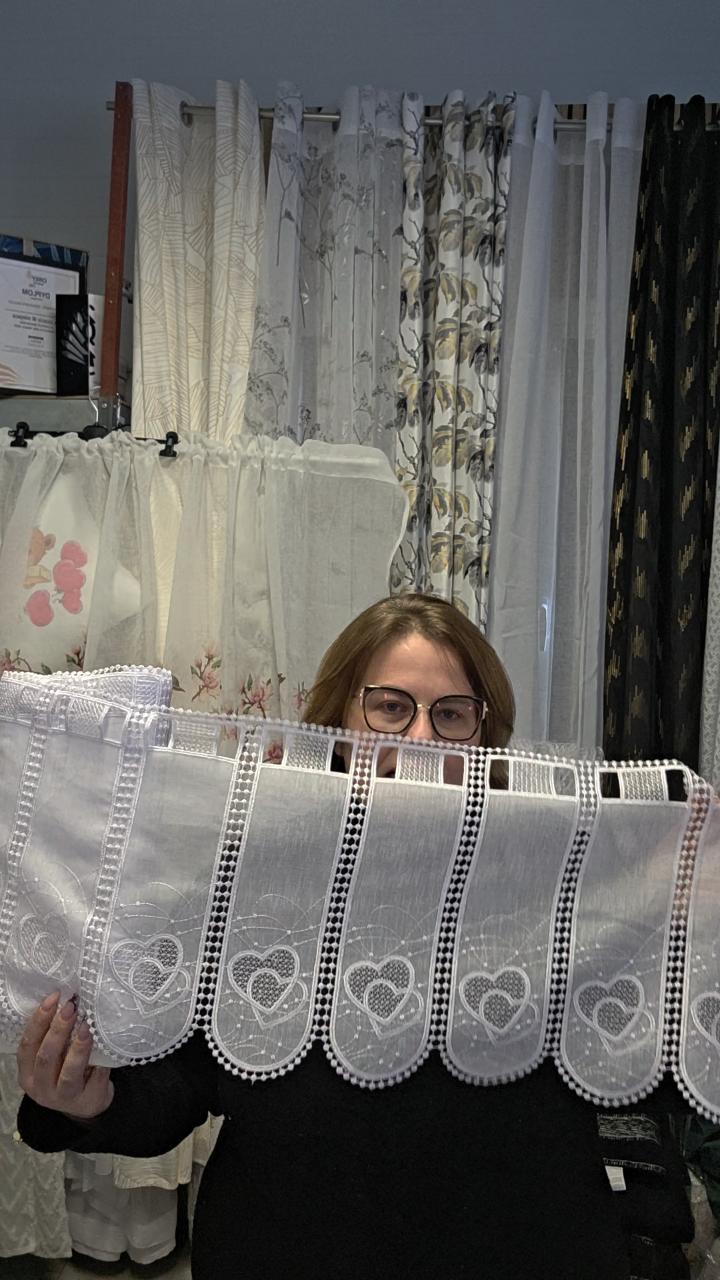 Zazdrostka serduszka haft na batyscie