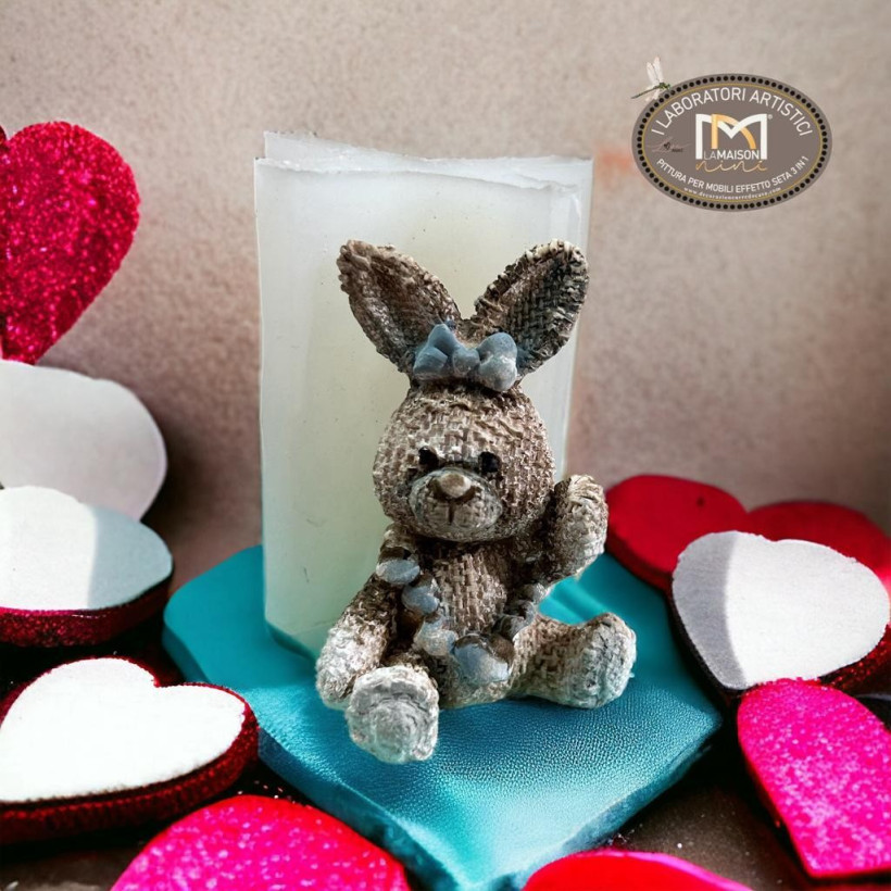 Stampo Coniglietto Collana Cuore