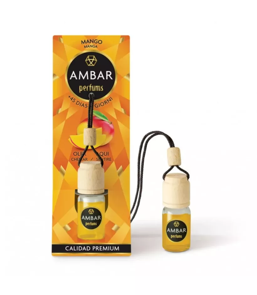 PARFUM VOITURE AMBAR MANGUE