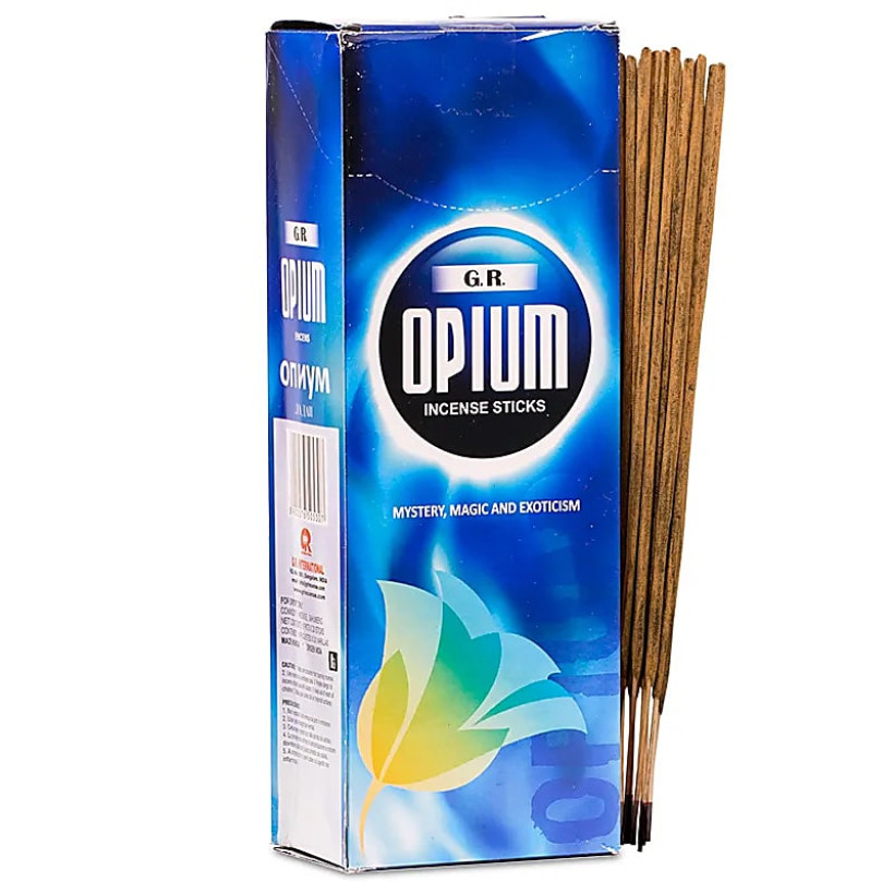 Encens Opium en boite hexagonale 20 bâtonnets 