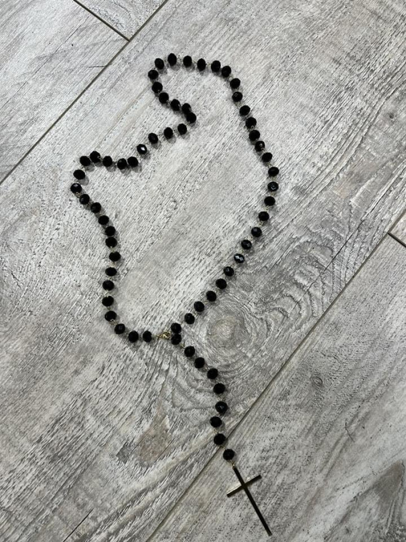 By o la la..! naszyjnik różaniec z naturalnych kamieni