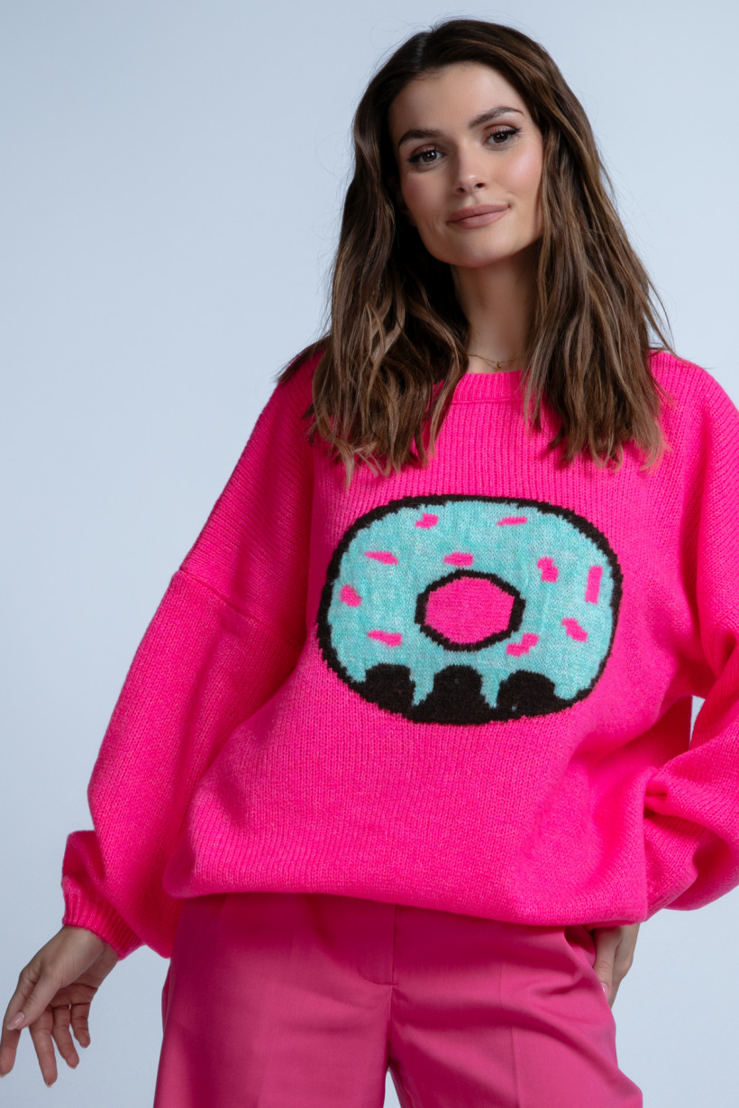 Sweter Pączuś SWEETPINK