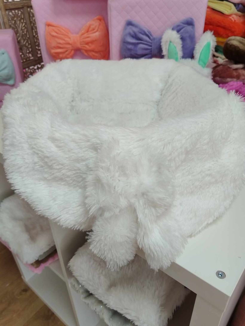 Cocoon Fluffy Blanc pour Softygloo