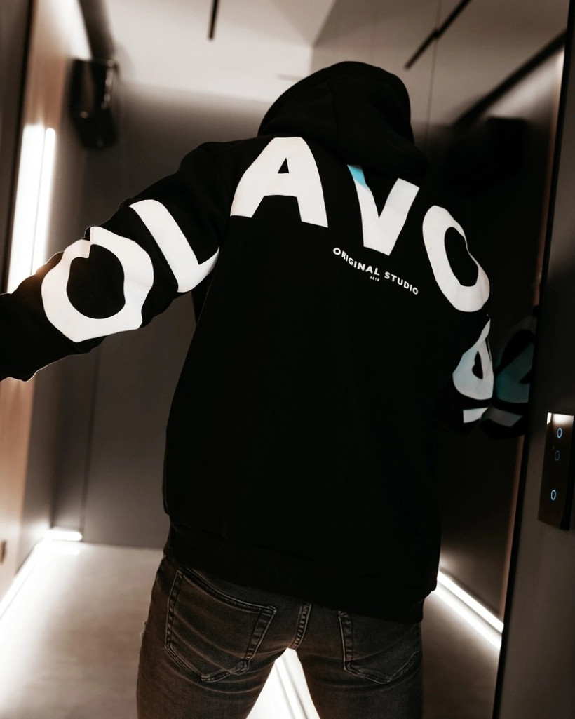 Bluza męska OLAVOGA VINTA MEN 2026 czarna Uni