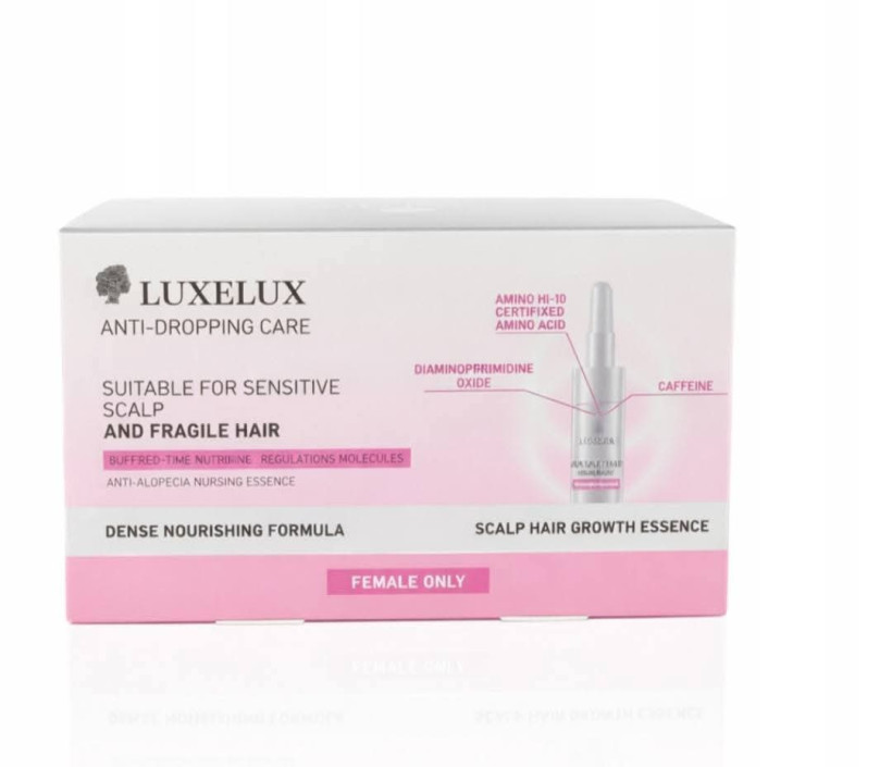Ampułki na porost włosów Luxelux
