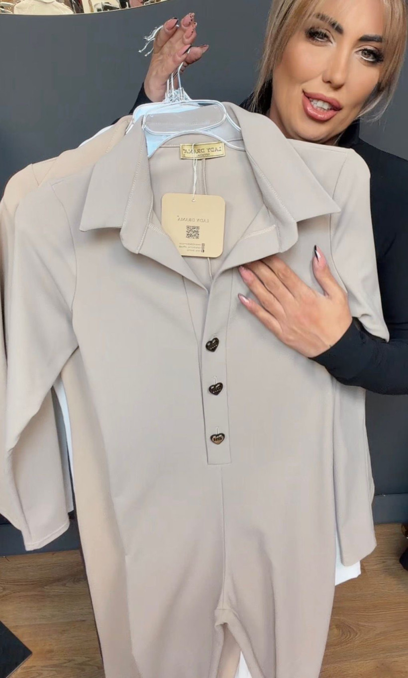 KOMBINEZON PRĄŻEK YOGA KAMIENNY LADY DRAMA