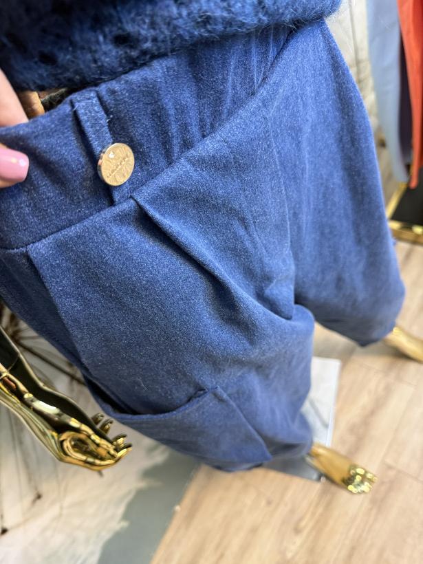 Spodnie balony - bojówki jeansowe Minouu 