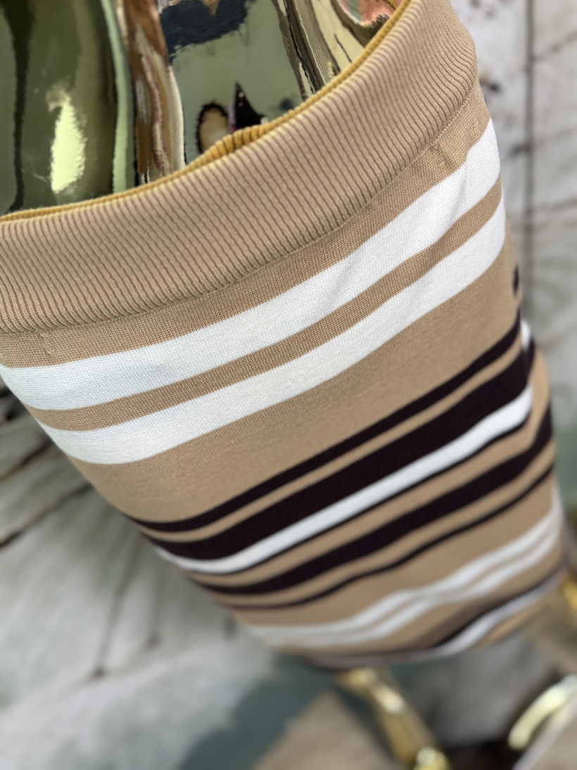 Spódnica dzianinowa ‘ Tuba’ paski Minouu