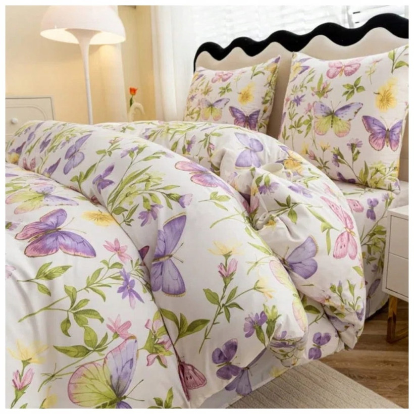 Pościel 160x200cm 3 częściowa 100% mikrofibra AML-3101