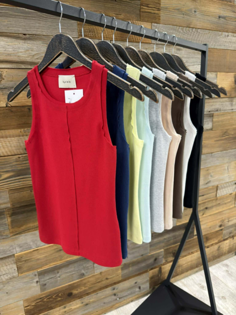 By o la la..! bokserka prążek z przeszyciem