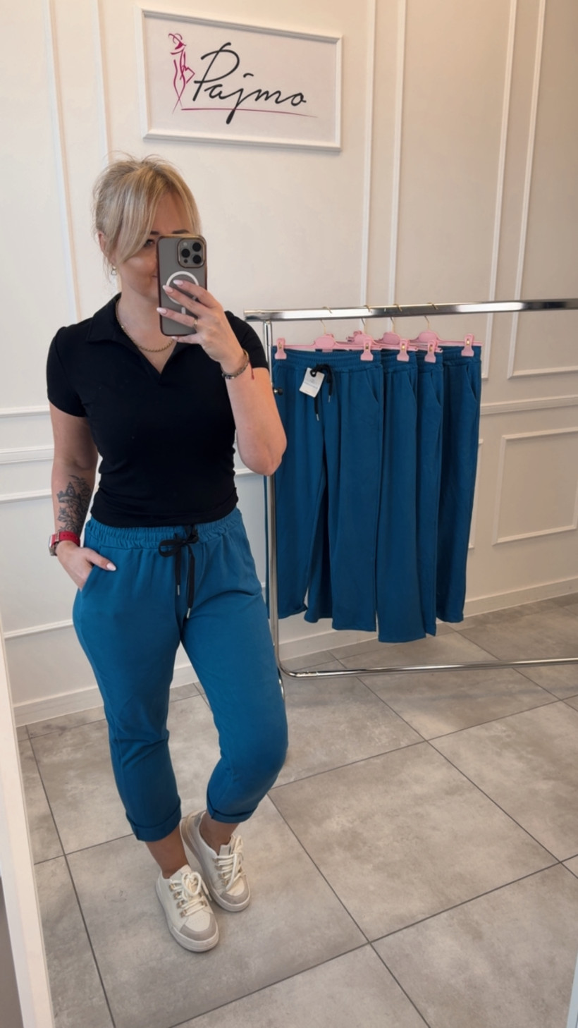 Morskie spodnie wiązane 14280