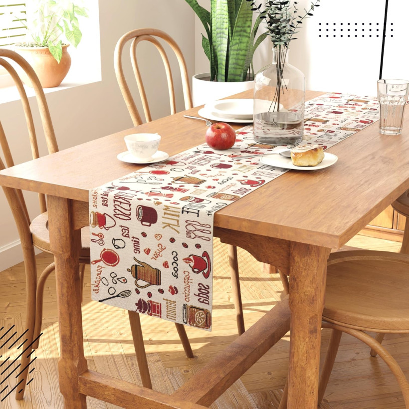 Encasa XO bieżnik na stół 33x150 cm