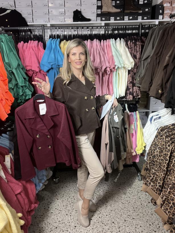 VISKOZA - marynarka dwurzędowa, różne kolory