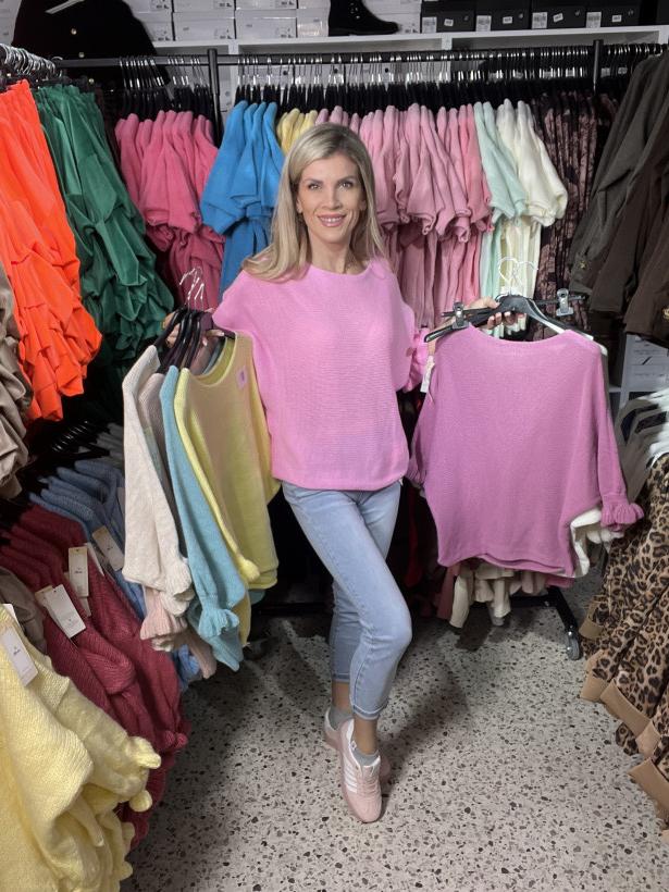 RĘKAWEK - sweterek cienki krotki rekaw, różne kolory