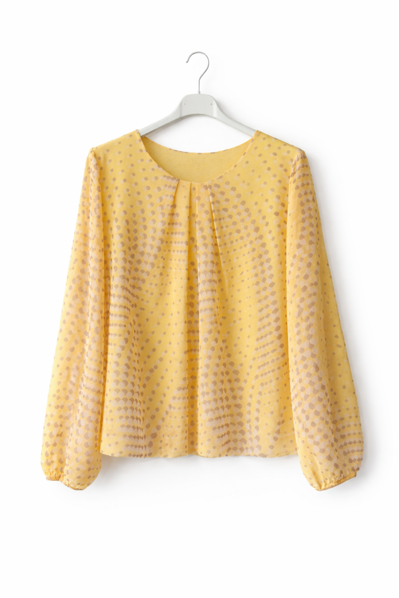 Bluzka kropki beżowa 1937