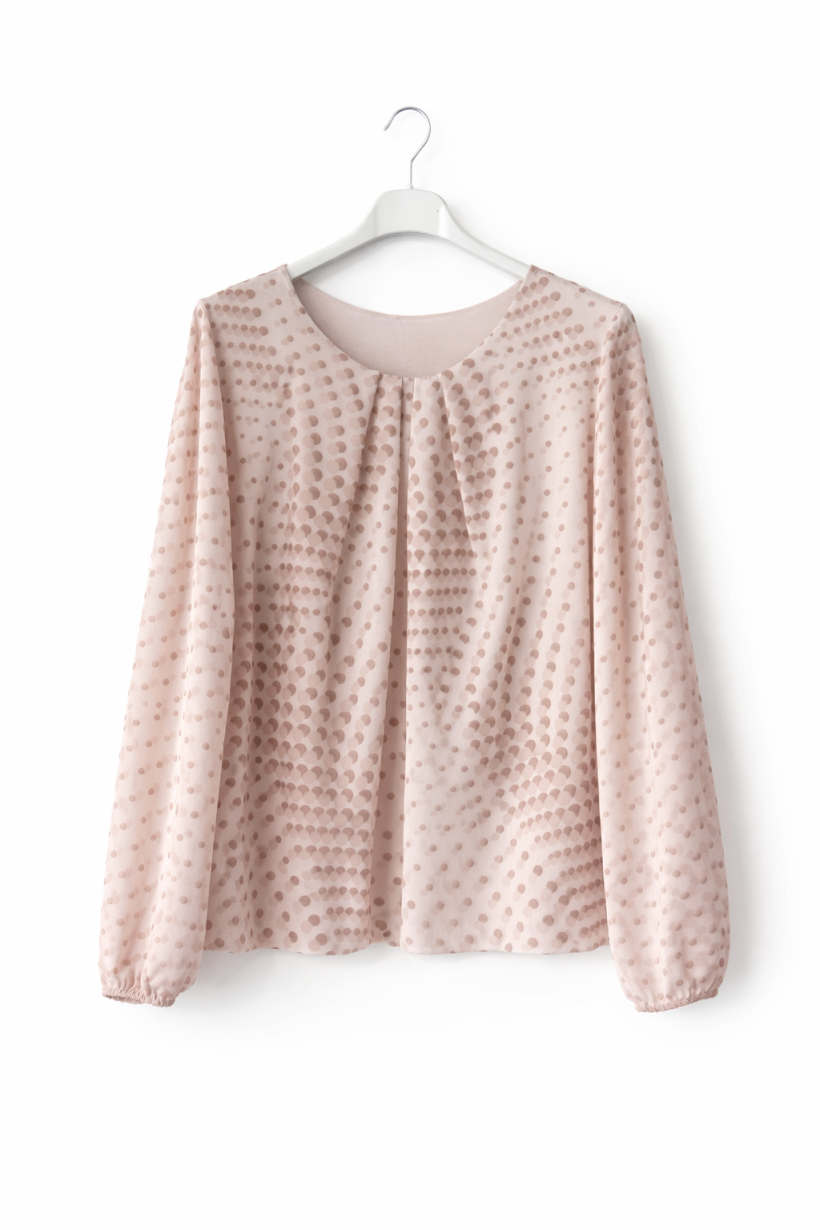 Bluzka kropki żółta 1937