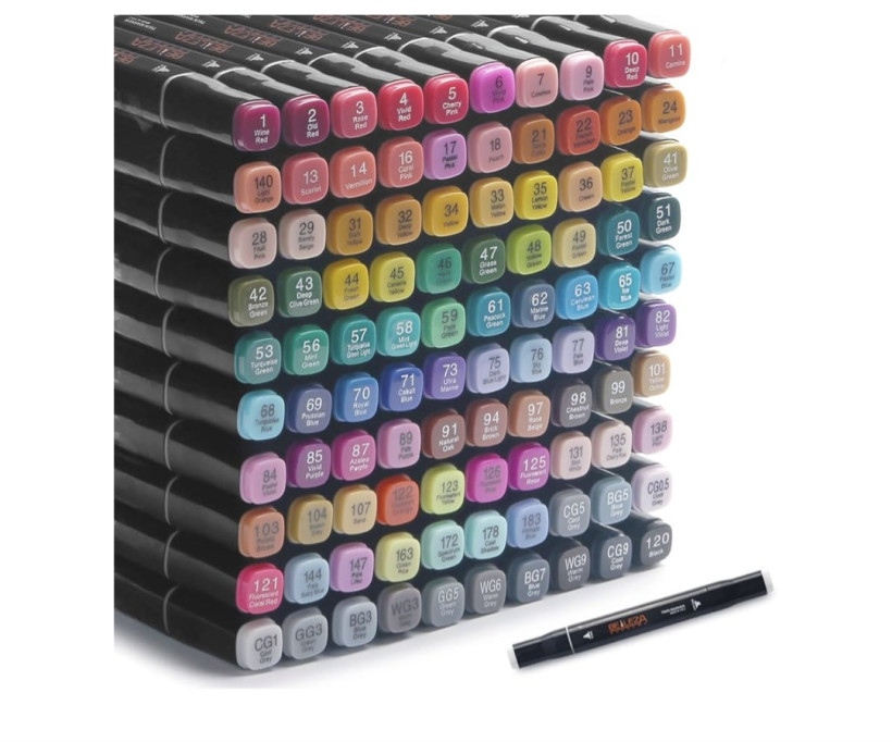 C20 Belleza Dwustronne markery 100szt