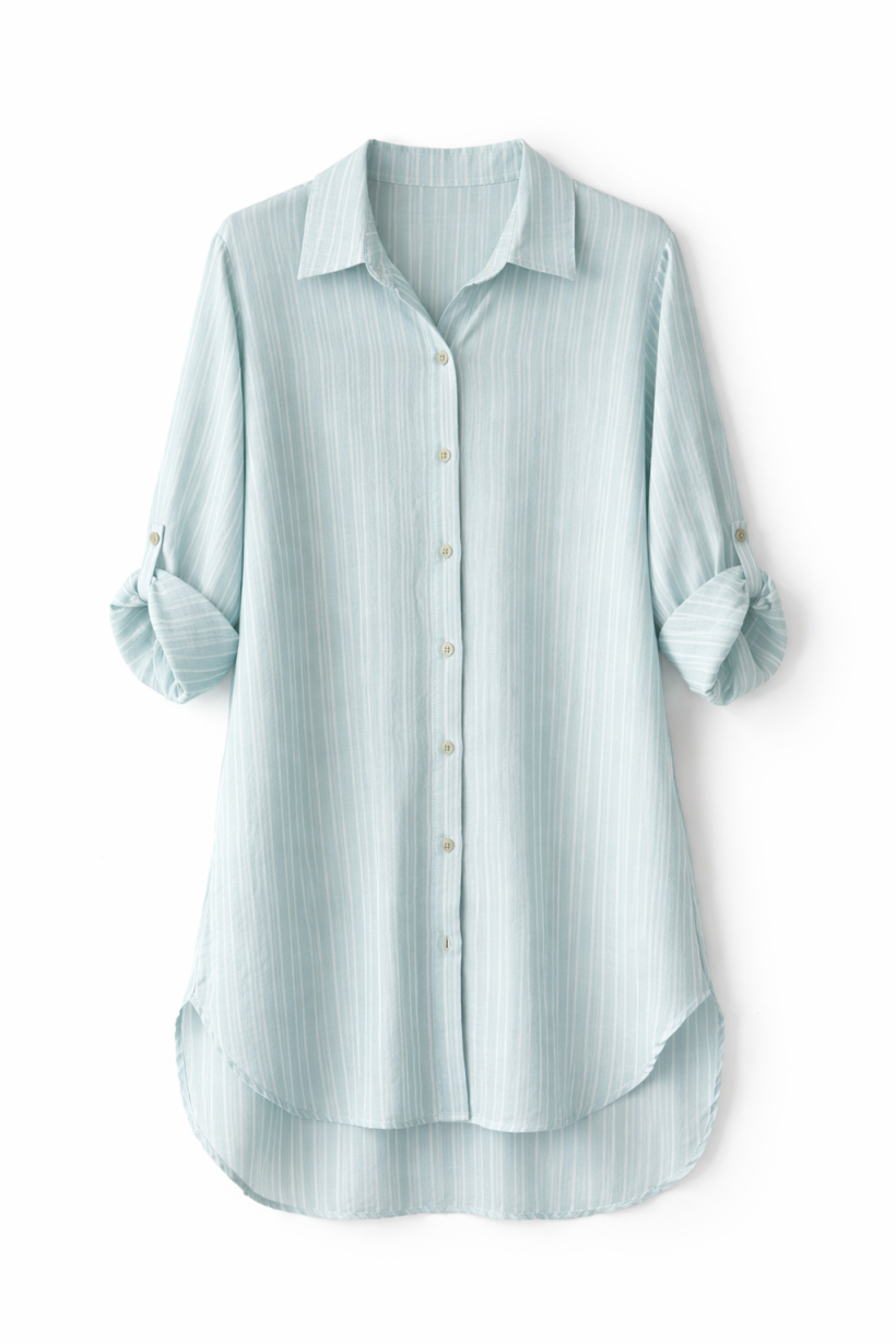 Koszula paski seledyn 1938