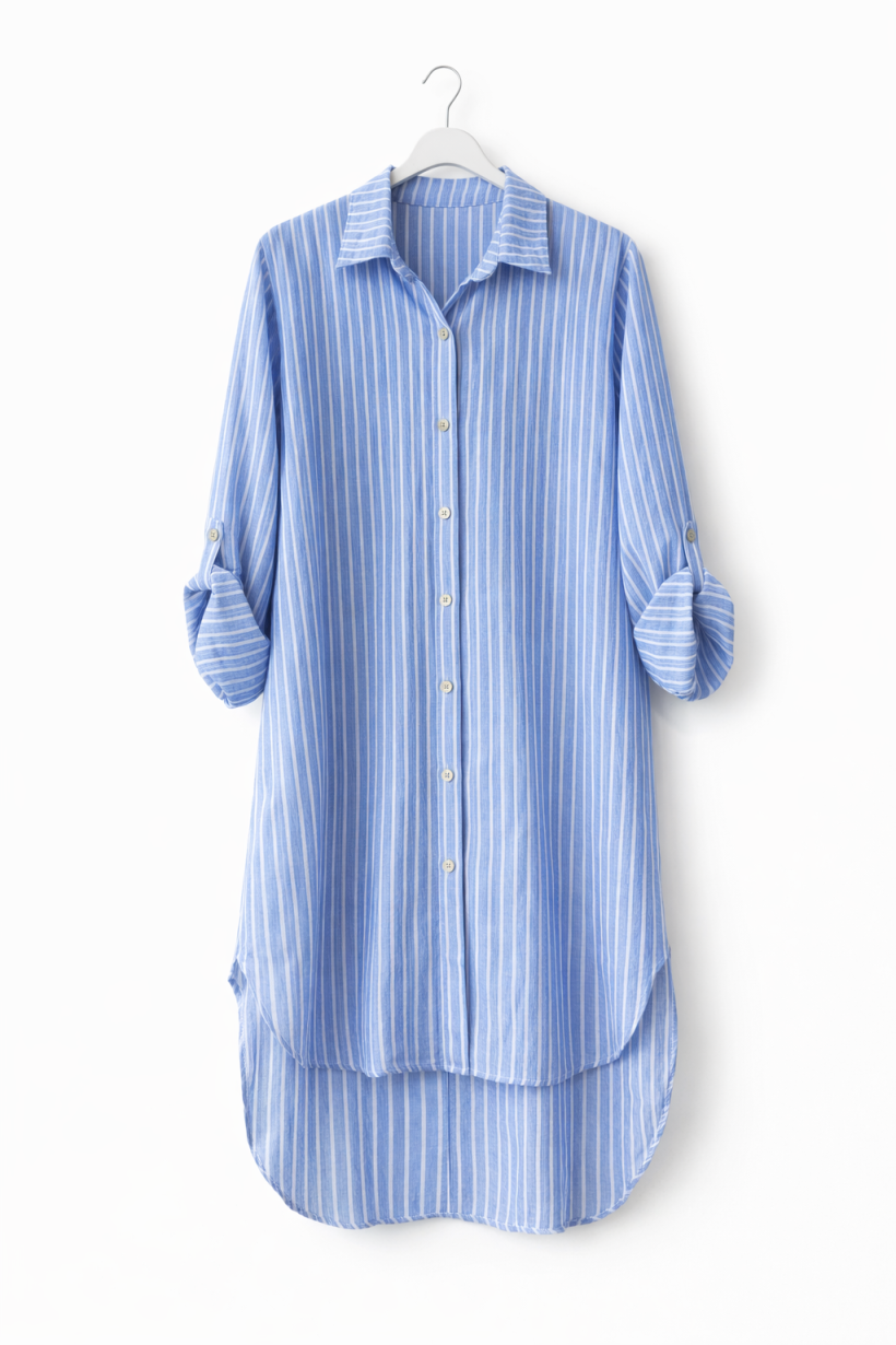 Koszula paski niebieska 1938