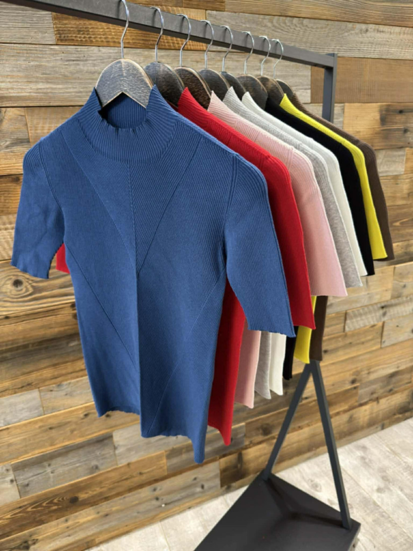 By o la la..! półgolfik dzianinowy