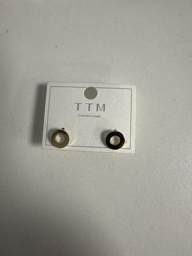 KÓŁECZKO - kolczyk w ucho, zloty kółko, pusty srodek