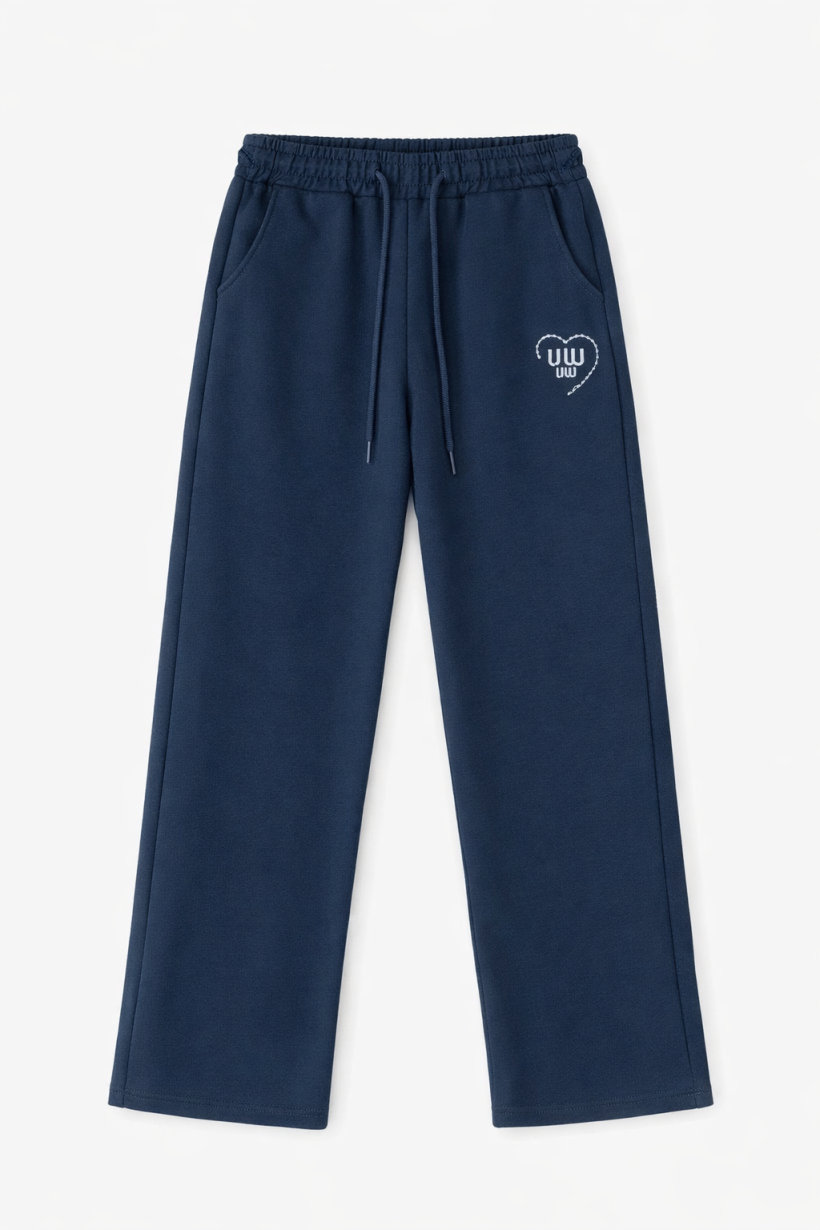 Spodnie SZWEDY MN SERCE WB -3550- GRANAT