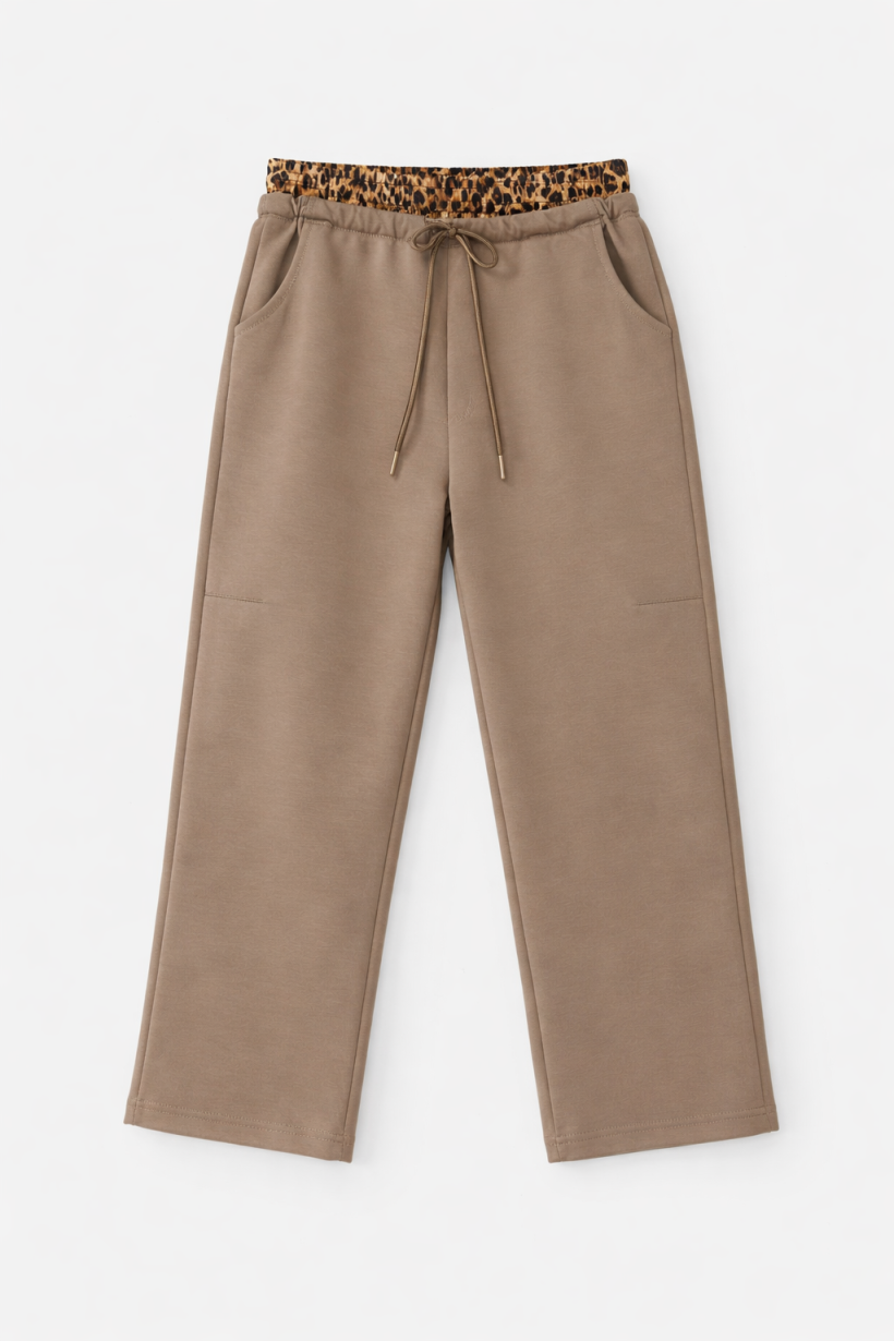 Spodnie SZWEDY PAS PANTERA WB-3547- KARMEL