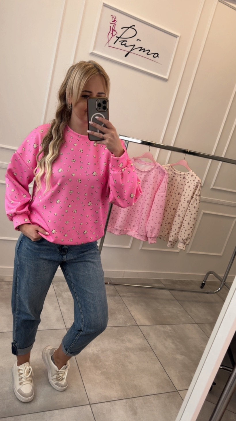 Bluza kwiaty 14309