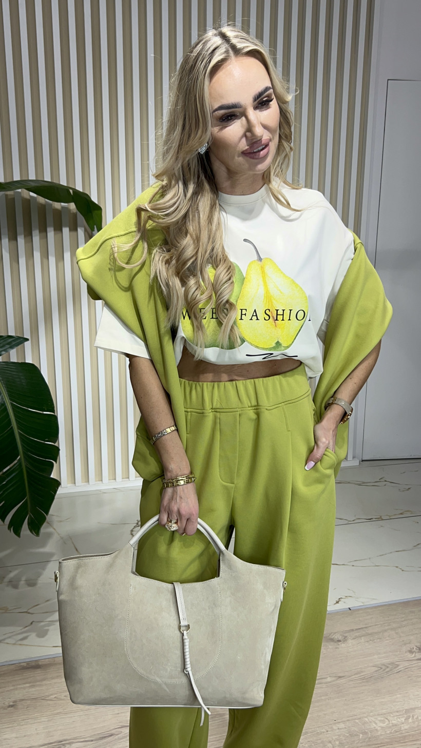 SOH TSHIRT GRUSZKA BEŻ