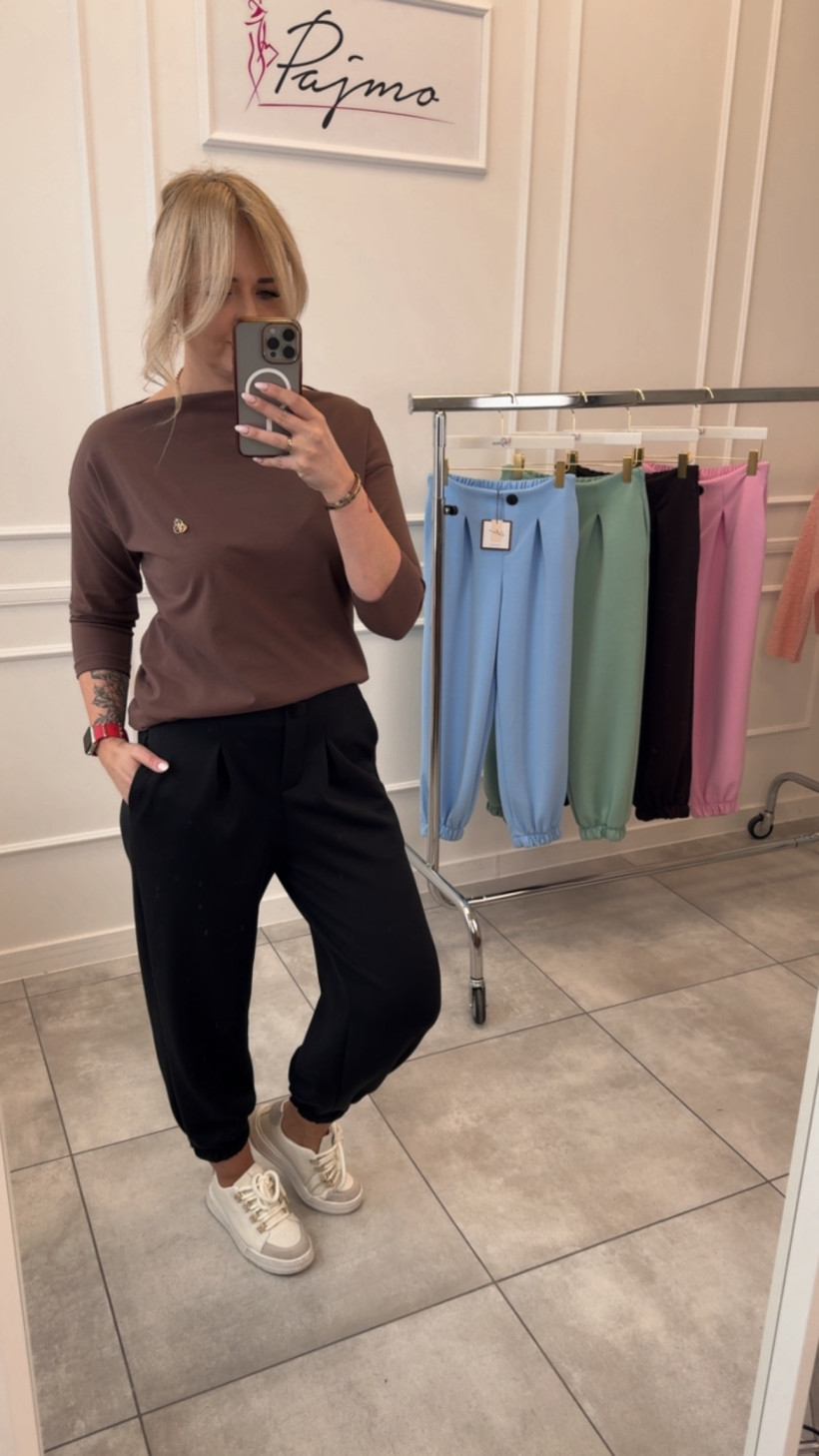 Spodnie pumpy ze ściągaczem 14310