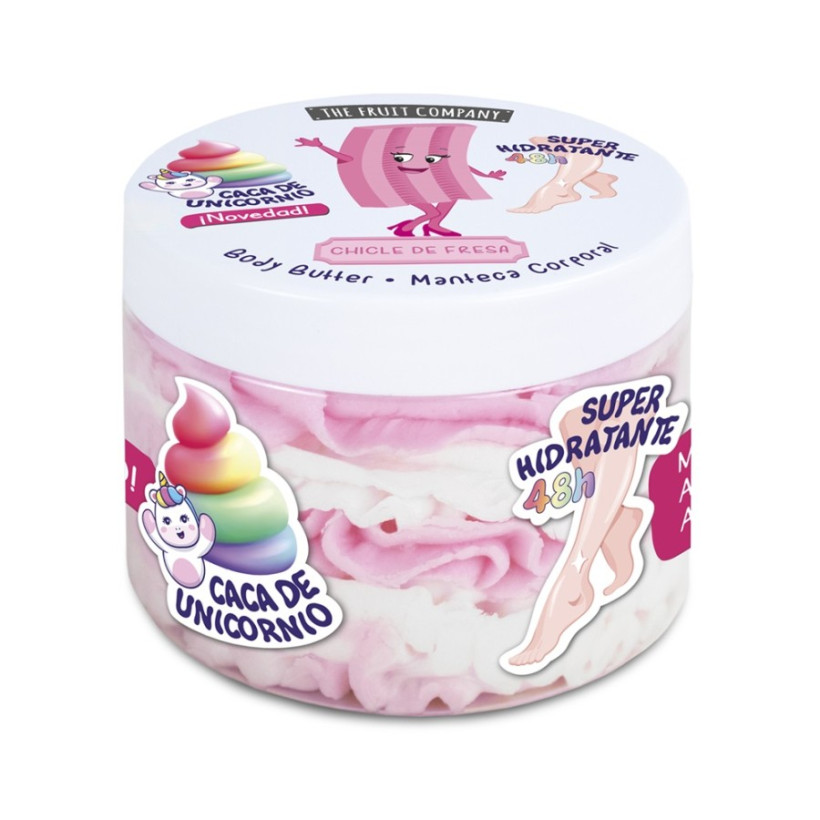 Beurre corporel " Chewing gum à la fraise"  250ML VEGAN