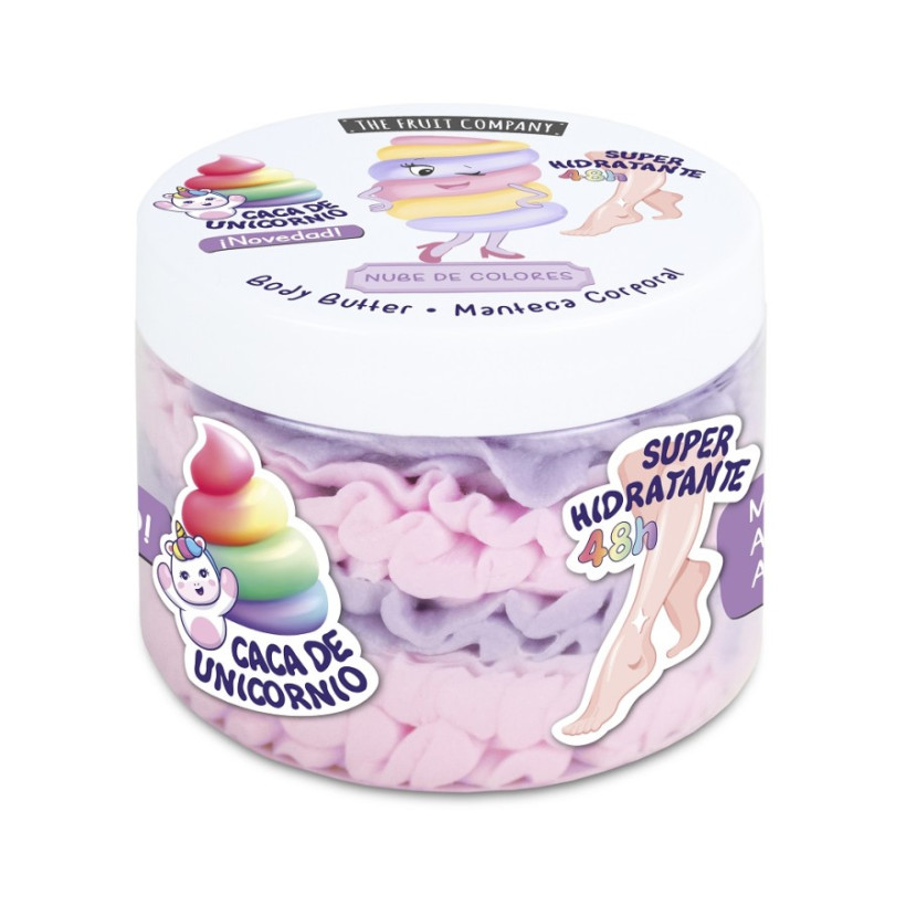 Beurre corporel hydratant 250ML - barbe a papa/bonbon  VEGAN