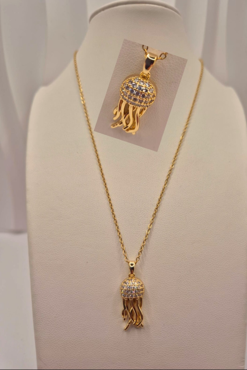 Naszyjnik OŚMIORNICZKA