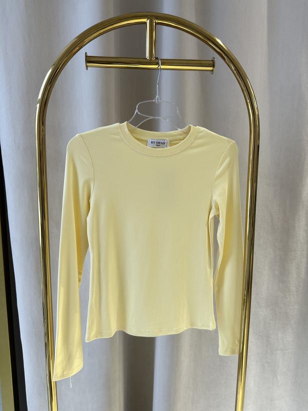 BY SWAN BASIC DŁUGI RĘKAW ŻÓŁTY