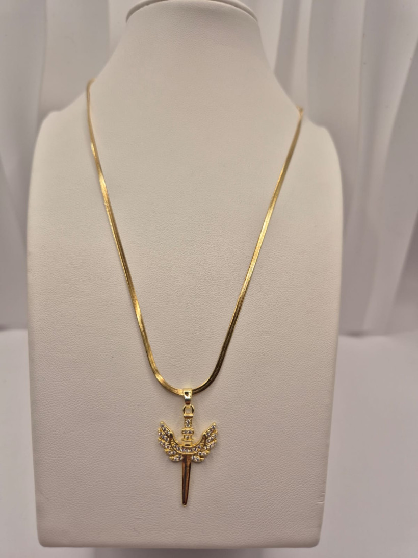 Naszyjnik SKRZYDLATY MIECZ