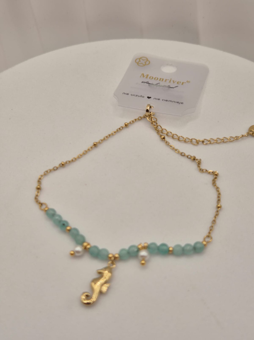 Bransoletka na kostkę MORSKI KONIK