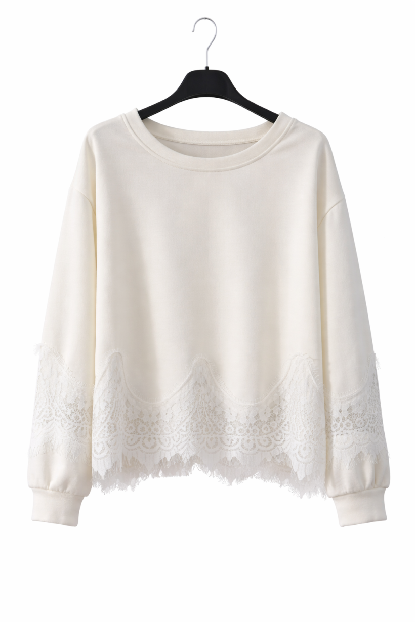Bluza koronka biała 1936
