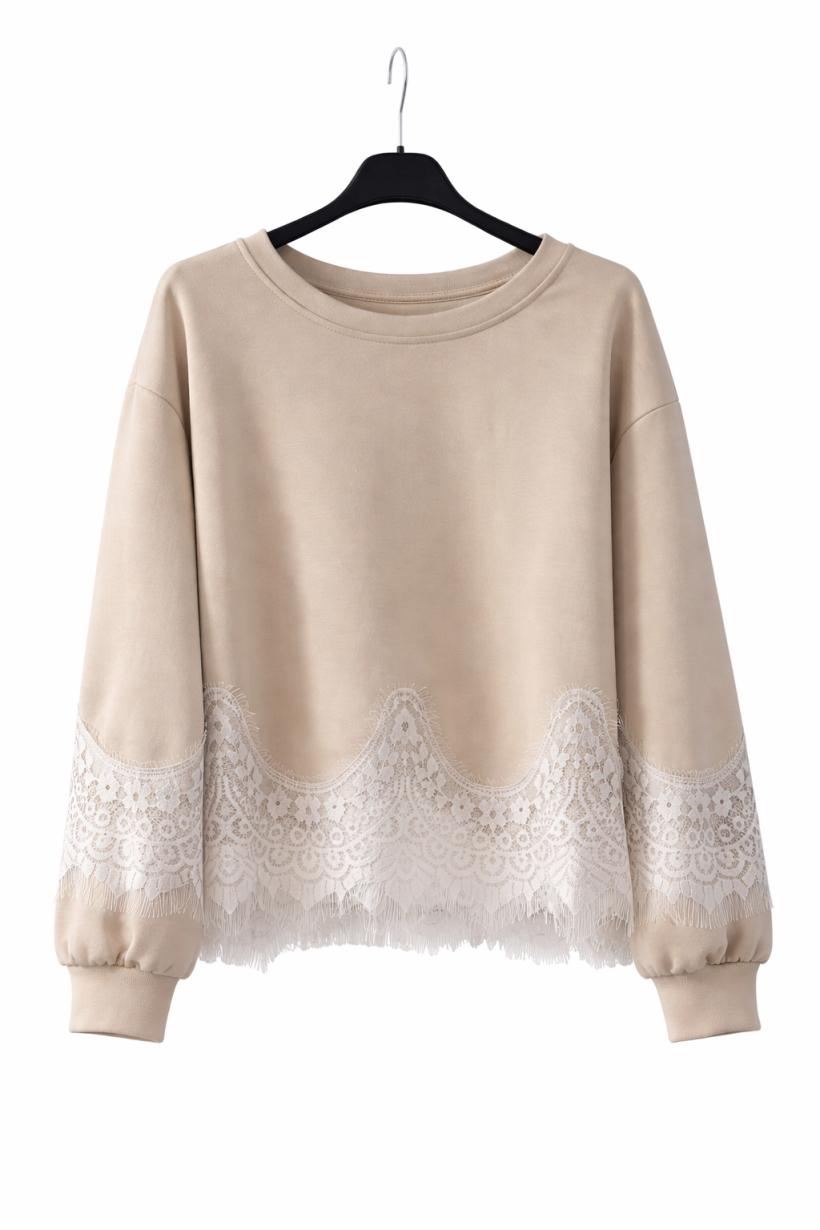 Bluza koronka beżowa 1936