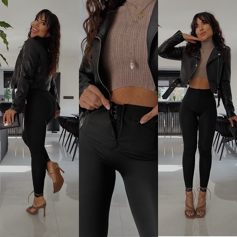 Legginsy Modelujące Cheraton Czarne