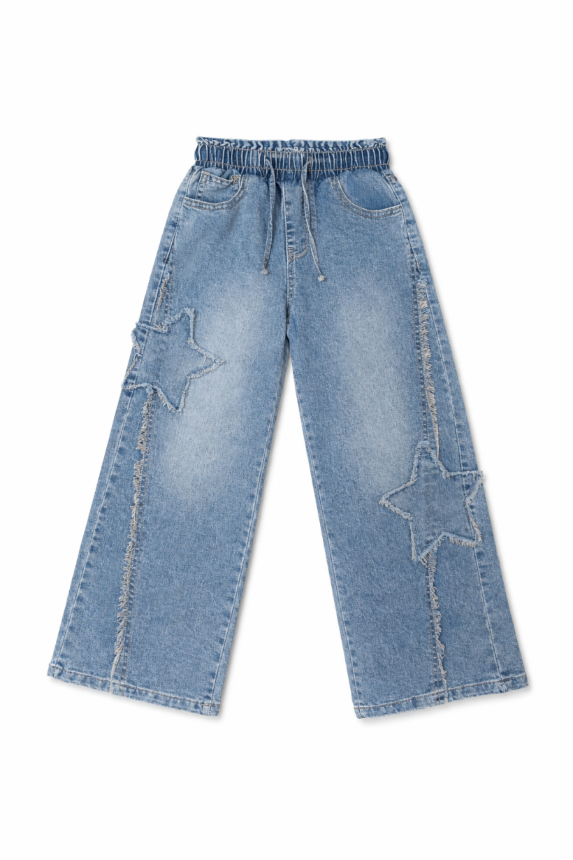 Spodnie JEANS Szwedy GWIAZDY LL-974