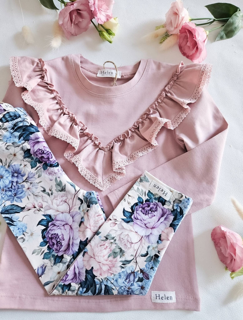 BLUZKA PUDER V KORONKA HELEN